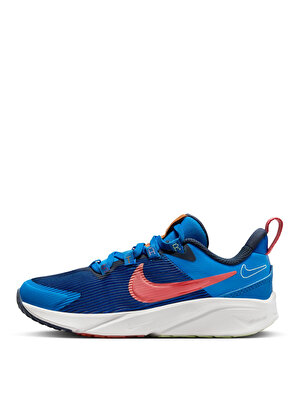 Nike Mavi Erkek Çocuk Yürüyüş Ayakkabısı DZ4491-400-NIKE STAR RUNNER 4 NN PS
