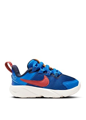Nike Mavi Bebek Yürüyüş Ayakkabısı FB7578-400-NIKE STAR RUNNER 4 NN TD