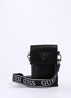 Guess Siyah Kadın 19x4x11 cm Telefon Çantası HWBG9211810-BLA 