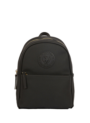 U.S. Polo Assn. Siyah Kadın 26x32x13 cm Sırt Çantası US24302  