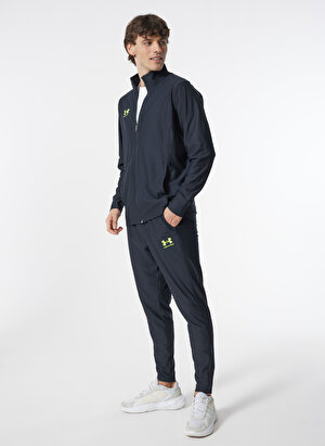 Under Armour 1379592-005 UA M's Ch. Tracksuit Siyah Erkek Bisiklet Yaka Slim Fit Eşofman Takımı 