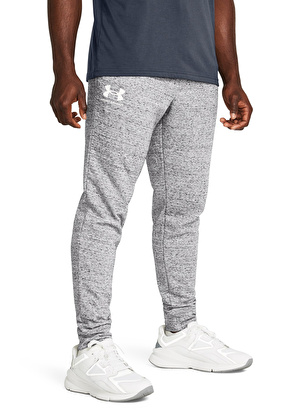 Under Armour Gri Erkek Slim Fit Eşofman Altı 1380843-011 UA Rival Terry Jogger  