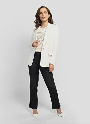 Guess Kırık Beyaz Kadın Blazer W4RN33KBJP2-G012