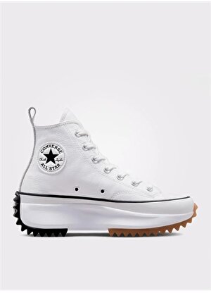 Converse Siyah Kadın Deri Lifestyle Ayakkabı A04293C RUN STAR HIKE PLATFORM F  