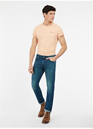 Guess SLIM TAPERED - ECO Normal Bel Normal Mavi Erkek Denim Pantolon M4RAS2D4WQ4TR1N