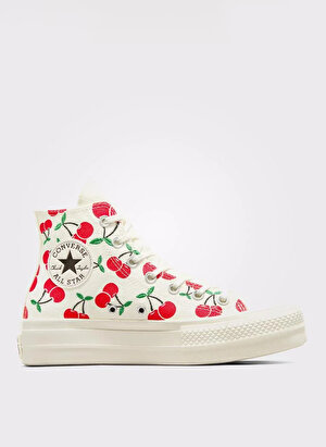 Converse Krem Kadın Kanvas Lifestyle Ayakkabı A08096C CHUCK TAYLOR ALL STAR LI  