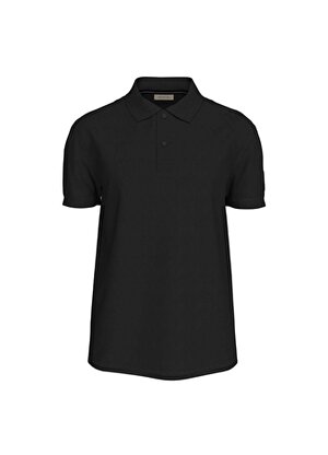 Calvin Klein Jeans Düz Siyah Erkek Polo T-Shirt J30J323394BEH