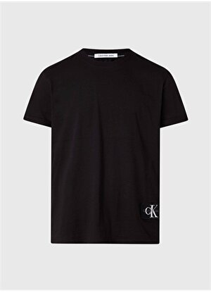 Calvin Klein Jeans Düz Siyah Erkek T-Shirt J30J323482BEH