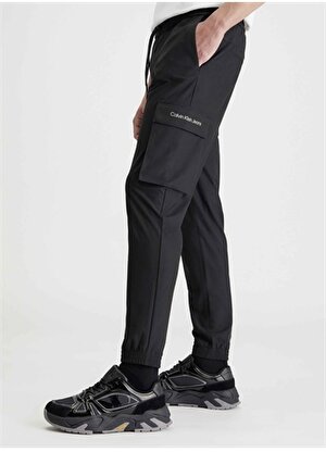 Calvin Klein Jeans Normal Siyah Erkek Eşofman Altı J30J324686BEH