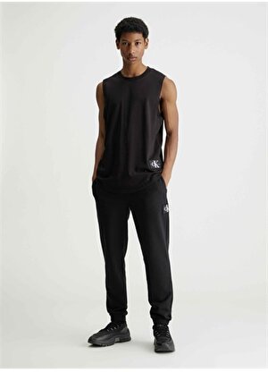 Calvin Klein Jeans Normal Siyah Erkek Eşofman Altı J30J325336BEH