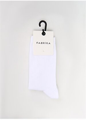 Fabrika Beyaz Kadın Soket Çorap SKT-ROT-2