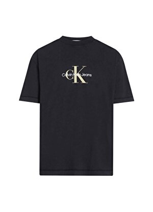Calvin Klein Jeans Baskılı Siyah Erkek T-Shirt J30J325427BEH
