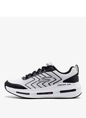 Skechers 220743 WBK MAX CUSHİONİNG ARCH FİT Beyaz - Siyah Erkek Koşu Ayakkabısı   