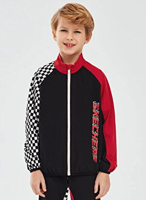 Skechers Erkek Çocuk Biker Ceket SK241121-001-MicroCollection Jacket