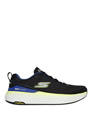 Skechers 220930 BKBL MAX CUSHİONİNG SUSPENSİ Siyah - Mavi Erkek Koşu Ayakkabısı   