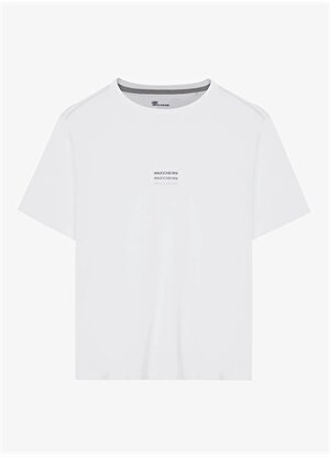 Skechers Kırık Beyaz Erkek Bisiklet Yaka Regular Fit T-Shirt S241007-102 Essential 