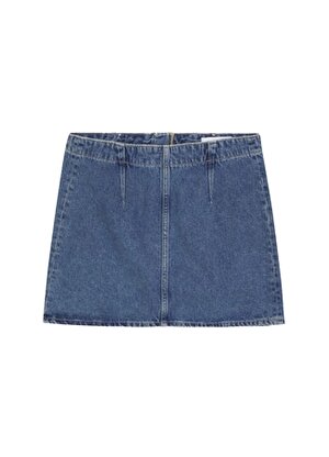 Calvin Klein Jeans Normal Bel İndigo Kadın Denim Etek J20J2224821A4