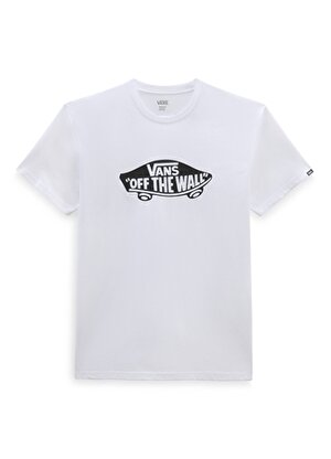 Vans Beyaz Yuvarlak Yaka T-Shirt VN000FSBWHT1 Wall Board Tee-B  