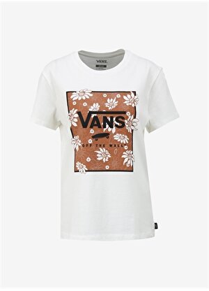 Vans Bej Kadın T-Shirt VN000GGWFS81 TROPIC FILL FLORAL 