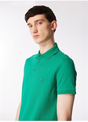 Tommy Hilfiger Yeşil Erkek Polo T-Shirt MW0MW17771