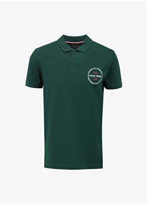Tommy Hilfiger Yeşil Erkek Polo T-Shirt MW0MW34740
