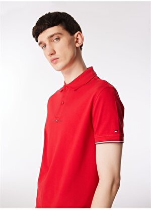 Tommy Hilfiger Kırmızı Erkek Polo T-Shirt MW0MW34841