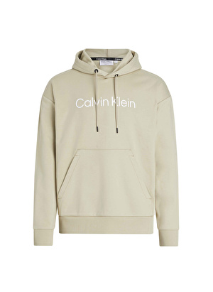 Calvin Klein Kapüşon Yaka Yeşil Erkek Sweatshırt K10K111345LEB