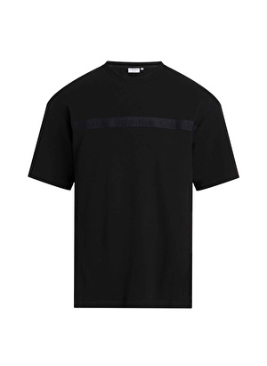 Calvin Klein Bisiklet Yaka Siyah Erkek T-Shirt K10K112391BEH