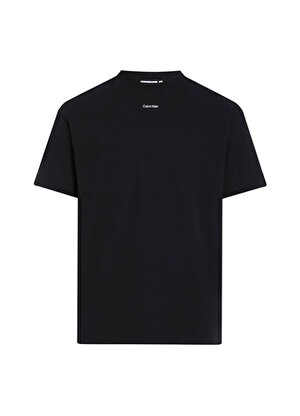 Calvin Klein Bisiklet Yaka Siyah Erkek T-Shirt K10K112487BEH
