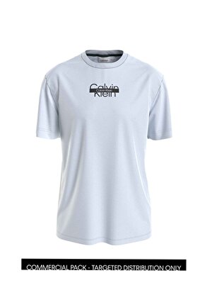 Calvin Klein Bisiklet Yaka Beyaz Erkek T-Shirt K10K112395YAF