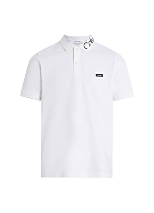 Calvin Klein Beyaz Erkek Polo T-Shirt K10K112467YAF