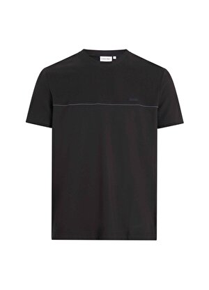 Calvin Klein Bisiklet Yaka Siyah Erkek T-Shirt K10K112516BEH