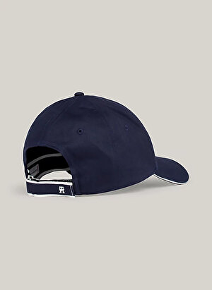 Calvin Klein Mavi Erkek Şapka SLANTED MONOGRAM EMBR BB CAP