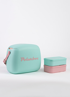 Polarbox Portatif Soğutucu COOLER BAG VERDE AGUA - ROSA POP 6L