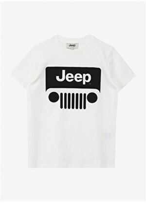 Jeep Ekru Erkek T-Shirt J4SB-TSH8