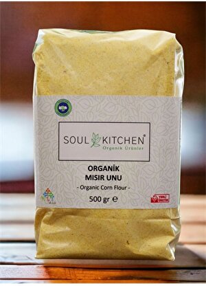 Soul Kitchen Organik Mısır Unu 500 gr