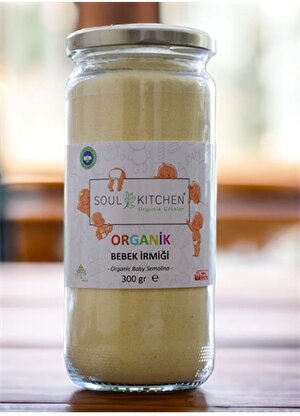 Soul Kitchen Organik Bebek İrmiği 300 gr