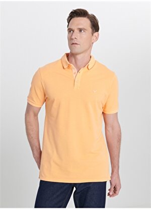 Altınyıldız Classics Polo Yaka Turuncu Erkek T-Shirt 4A4823200066