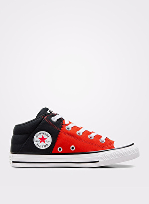 Converse Siyah - Kırmızı Erkek Yürüyüş Ayakkabısı A06370C.671-CHUCK TAYLOR ALL STAR