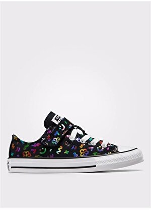 Converse Siyah Kız Çocuk Yürüyüş Ayakkabısı A07218C.001-CHUCK TAYLOR ALL STAR