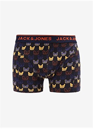 Jack & Jones Lacivert Erkek Boxer 12262234_JACBULLDOG TRUNK TRY