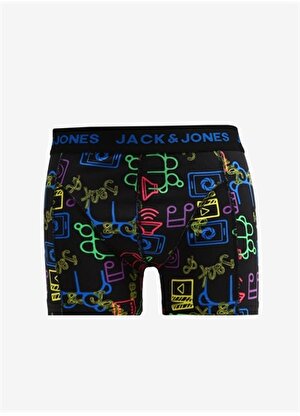 Jack & Jones Siyah Erkek Boxer 12262258_JACSIGNAL TRUNK TRY