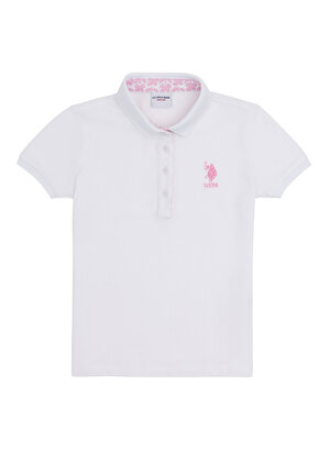 U.S. Polo Assn. Beyaz Kadın T-Shirt TP01-IY024