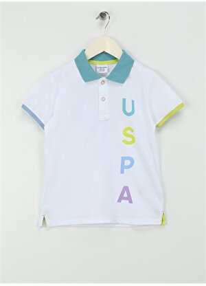 U.S. Polo Assn. Beyaz Erkek T-Shirt DESAL