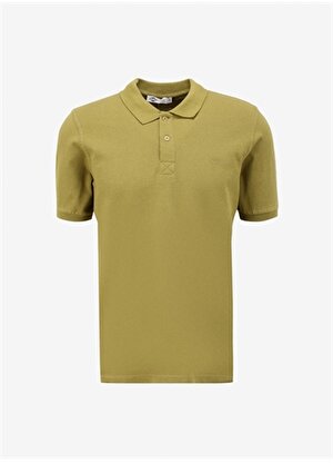 Lee Cooper Yeşil Erkek Polo T-Shirt 242 LCM 242025 TWINS YAĞ YEŞİLİ
