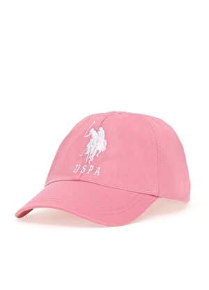 U.S. Polo Assn. Pembe Kız Çocuk Şapka EDRO-GIRL-IY24