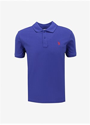 U.S. Polo Assn. Mavi Erkek Slim Fit Polo T-Shirt GTP04IY024