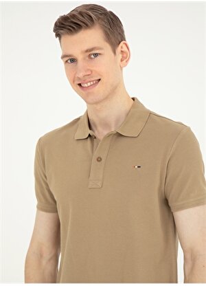 U.S. Polo Assn. Haki Erkek Slim Fit T-Shirt SEBAHIY024