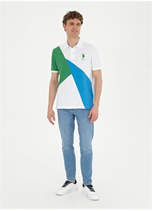 U.S. Polo Assn. Yeşil Erkek Polo T-Shirt T-ORTE