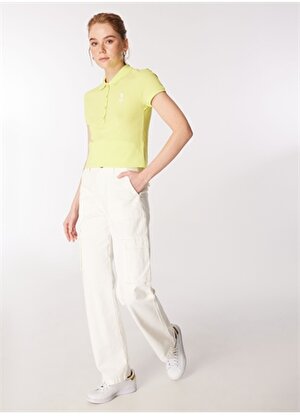 U.S. Polo Assn. Fıstık Kadın Slim Fit Polo T-Shirt TP0124
